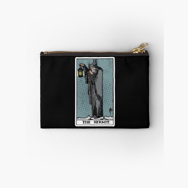 Item preview, The Hermit Tarot Card - Major Arcana - fortune telling - remix designed and sold by createdezign.