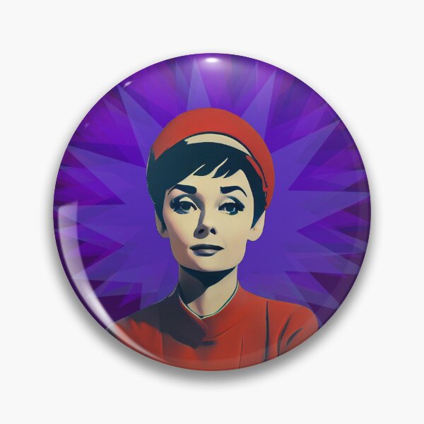 Item preview, Audrey Hepburn in a Soviet Propogand Poster designed and sold by wonderlandshops.