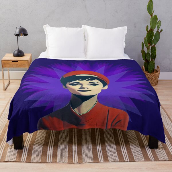 Item preview, Audrey Hepburn in a Soviet Propogand Poster designed and sold by wonderlandshops.