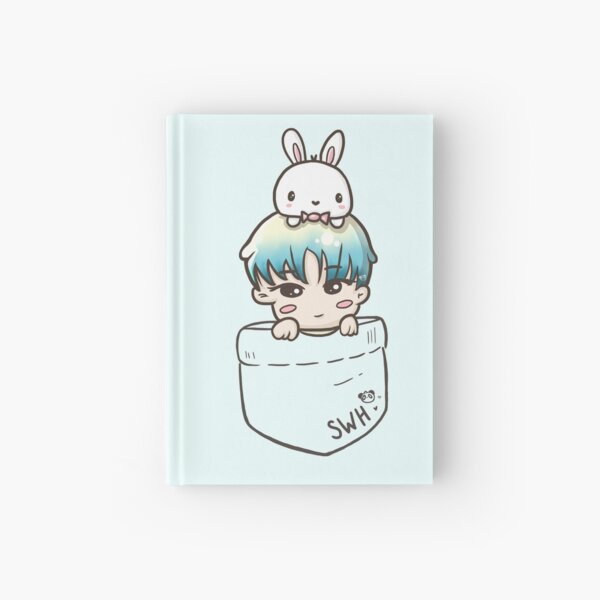 Monsta X Wonho & Bunny in pocket Hardcover Journal