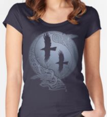 ODIN'S RAVENS Women's Fitted Scoop T-Shirt