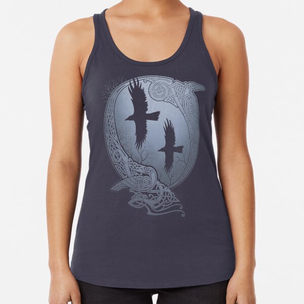 ODIN'S RAVENS Racerback Tank Top