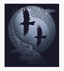 ODIN'S RAVENS Photographic Print