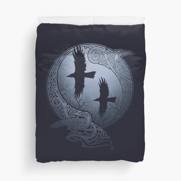 ODIN'S RAVENS Duvet Cover