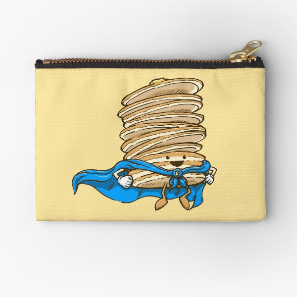 Captain Pancake Descends! Zipper Pouch