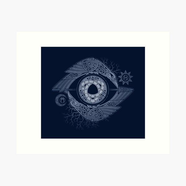 ODIN'S EYE Art Print