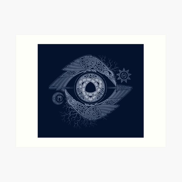 ODIN'S EYE Art Print