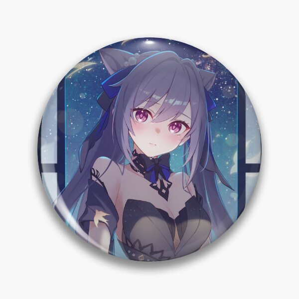Aperçu de l'œuvre Impact fabuleux de Keqing Genshin créée et vendue par genshinwaifus.