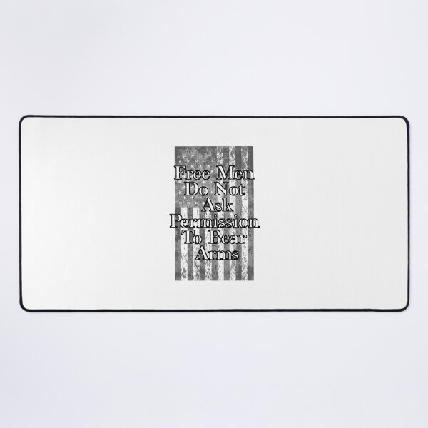 Item preview, Free Men Do Not Ask Permission - American Patriot designed and sold by BlackGrain.