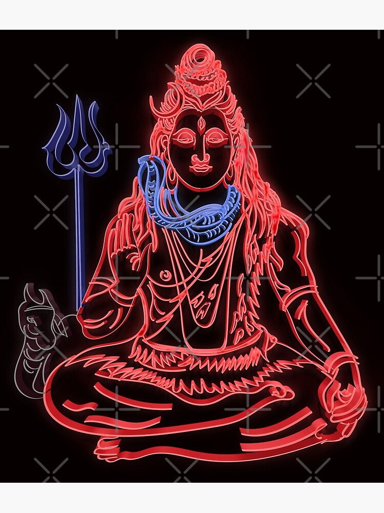 Lord Shiva Black Brown Wallpaper – Myindianthings