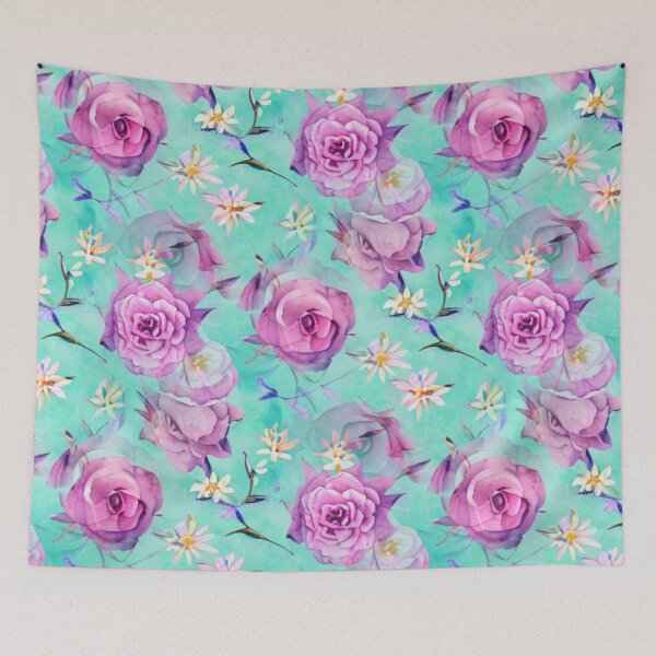 Item preview, Pastel floral pattern designed and sold by Mirarima.