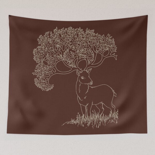 Item preview, Fractal Point Buck designed and sold by Jayne E.
