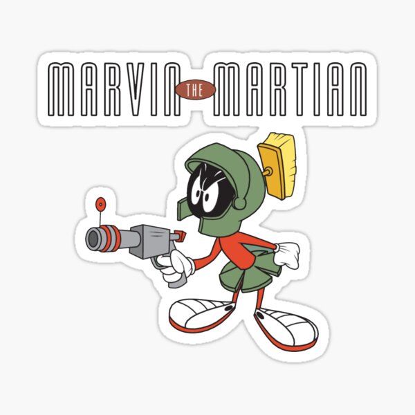 Top selling Marvin the Martian design Sticker