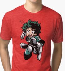 Deku (Izuku Midoriya) Tri-blend T-Shirt