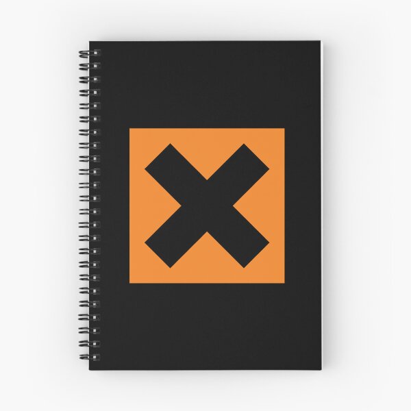 Item preview, Harmful / Irritant / Hazard Symbol (On Black) designed and sold by STUDIO-72.