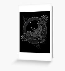 NORTHERN RAVEN Greeting Card