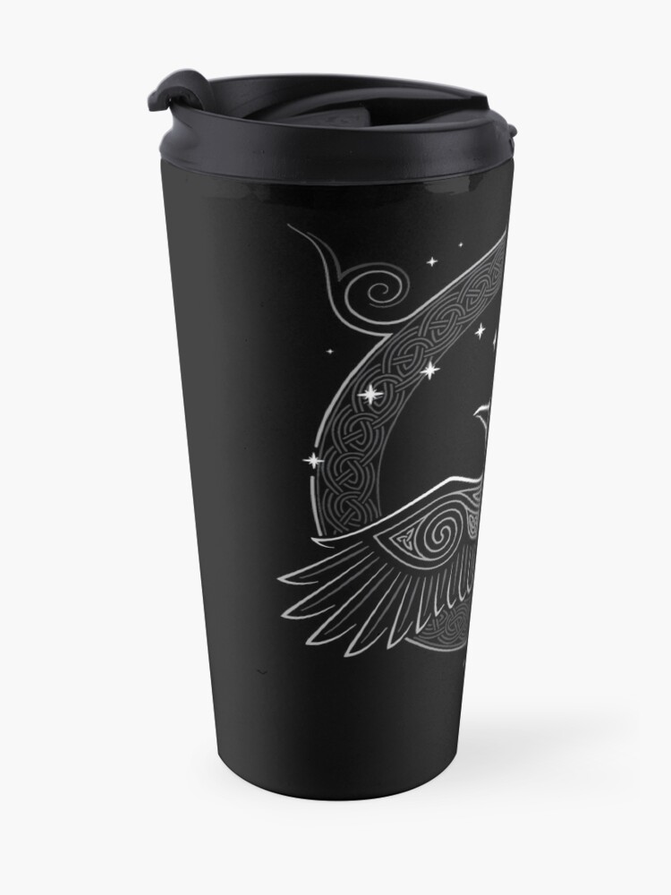Alternate view of NORTHERN RAVEN Travel Mug
