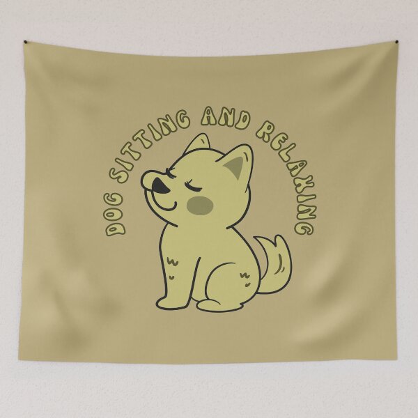 Item preview, Petsitting Dog Sitting And Relaxing designed and sold by designerpriti.
