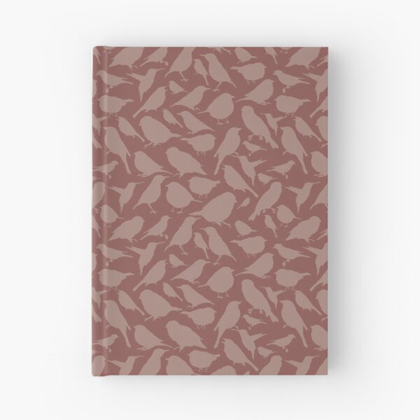 Item preview, Birdies Tan on Soft Red Repeat designed and sold by Art in My Loft.