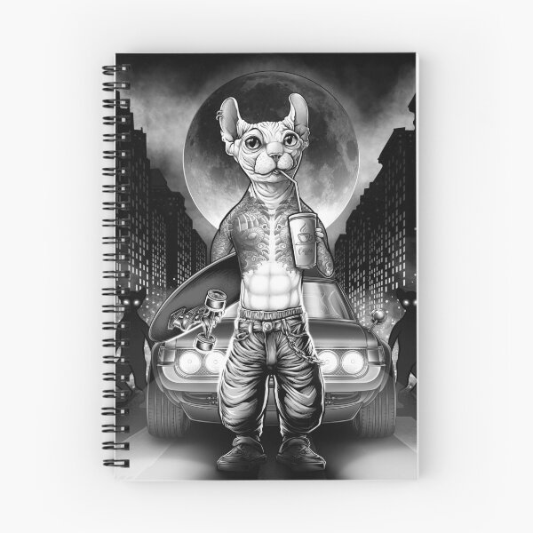 Item preview, Badass cat gangster designed and sold by lillyrise.