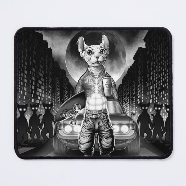 Item preview, Badass cat gangster designed and sold by lillyrise.