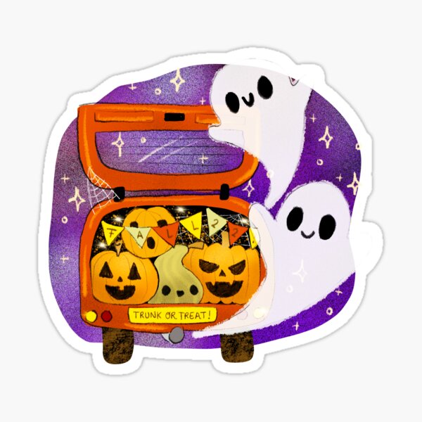 Trunk or Treat Sticker