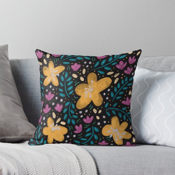Item preview, Yellow Flowers at Midnight designed and sold by AmberMaeJacobs.