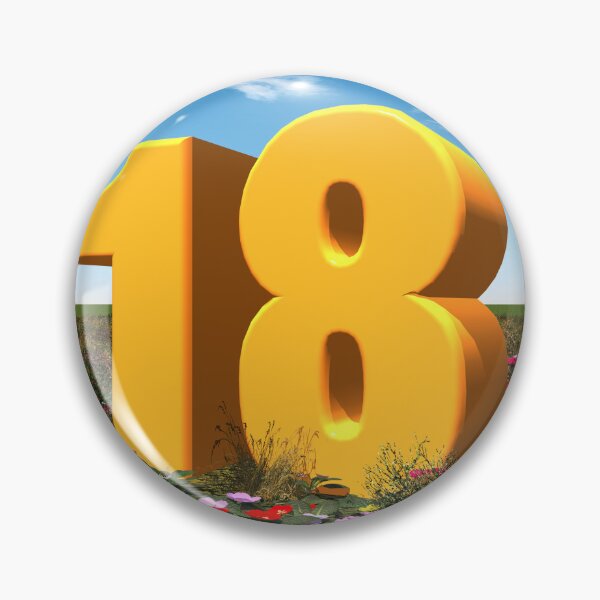 Item preview, year number 18 designed and sold by MIRO3D.