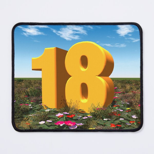Item preview, year number 18 designed and sold by MIRO3D.