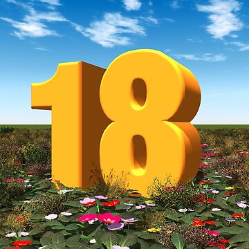 Artwork thumbnail, year number 18 by MIRO3D