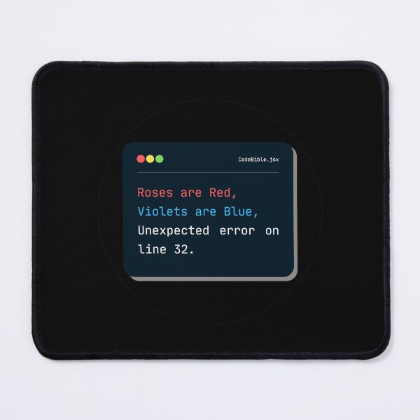 Item preview, Roses are Red Violets are Blue CodeBible.js | Programming tips sticker - JSX designed and sold by VenomKage.
