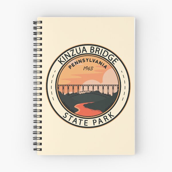 Item preview, Kinzua Bridge State Park Pennsylvania Vintage Emblem designed and sold by KrisSidDesigns.