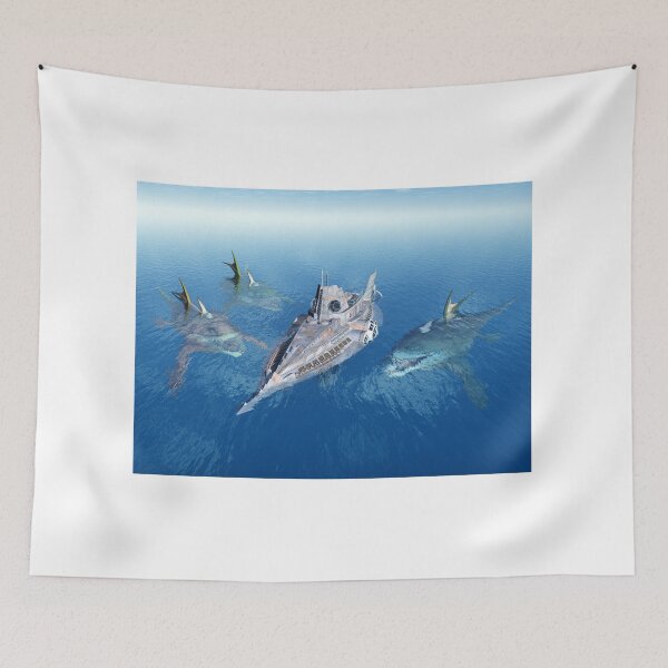 Item preview, Monstrous fish and fantasy submarine designed and sold by MIRO3D.