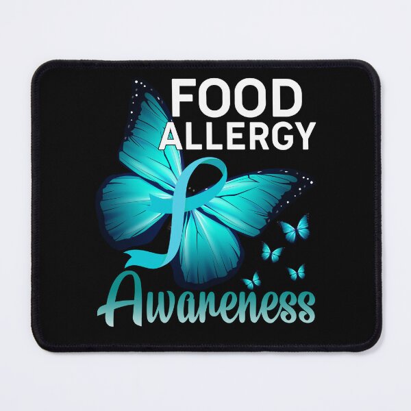 Item preview, Food-Allergy-Awarenes-Teal-Ribbon designed and sold by Darly-Walker.