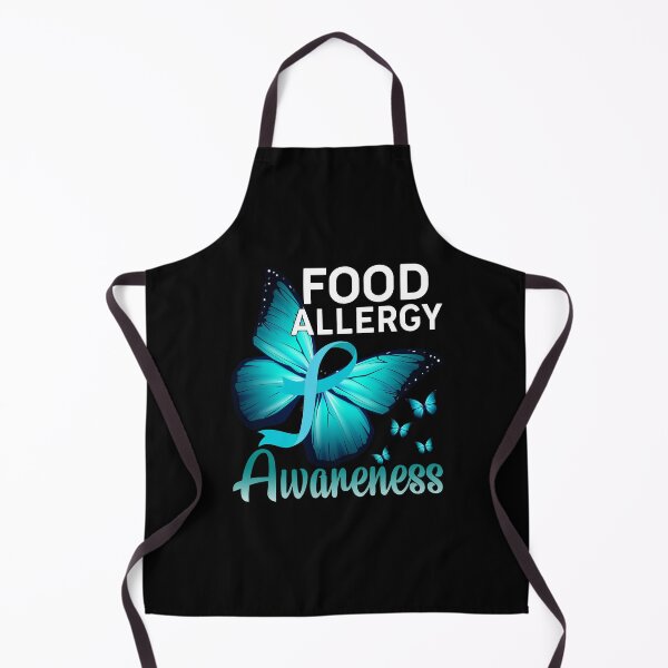 Item preview, Food-Allergy-Awarenes-Teal-Ribbon designed and sold by Darly-Walker.
