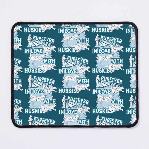 Item preview, Fur-ever in love with huskies - Sled Racing Huskies Lover designed and sold by EmmiFoxDesigns.