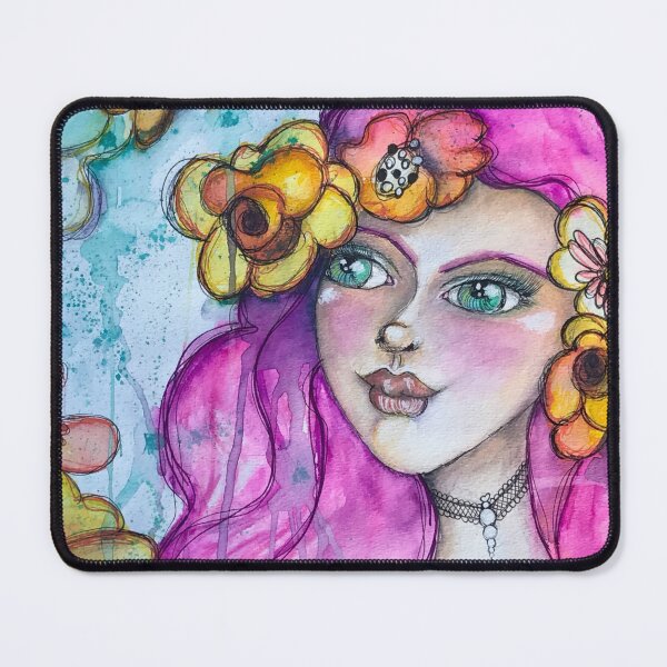 Item preview, Thoughtful Garden Goddess designed and sold by RuffledAndPunk.