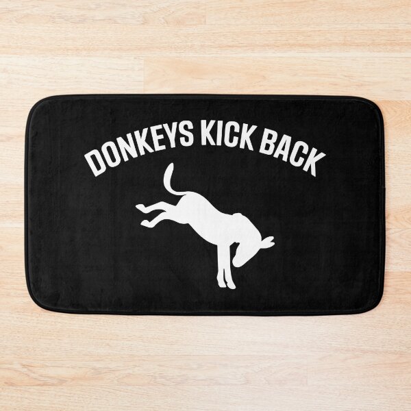Item preview, Donkeys Kick Back Funny Gym Workout designed and sold by Big Twelve.