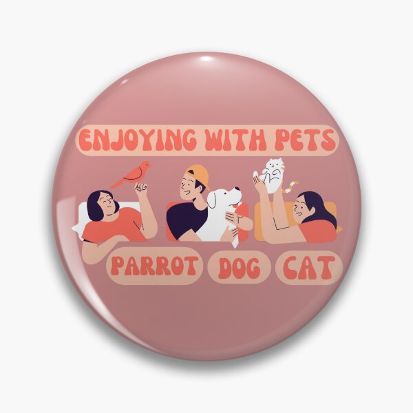 Item preview, Petsitting Enjoying With Pets Parrot Dog Cat designed and sold by designerpriti.