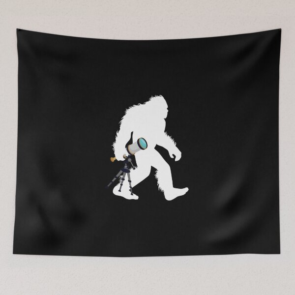 Item preview, Bigfoot Astrophile With Telescope Sasquatch Astronomer designed and sold by debrahowe86.