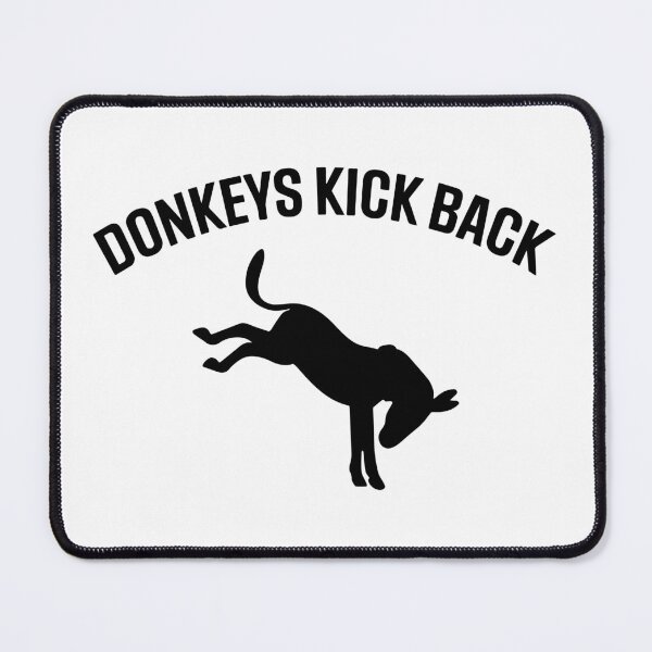 Item preview, Donkeys Kick Back Funny Gym Workout designed and sold by Big Twelve.