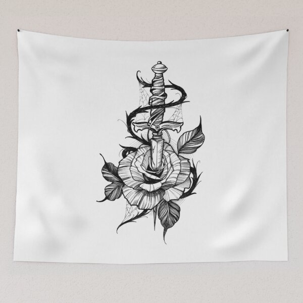 Item preview, knife roses designed and sold by LecoLA.