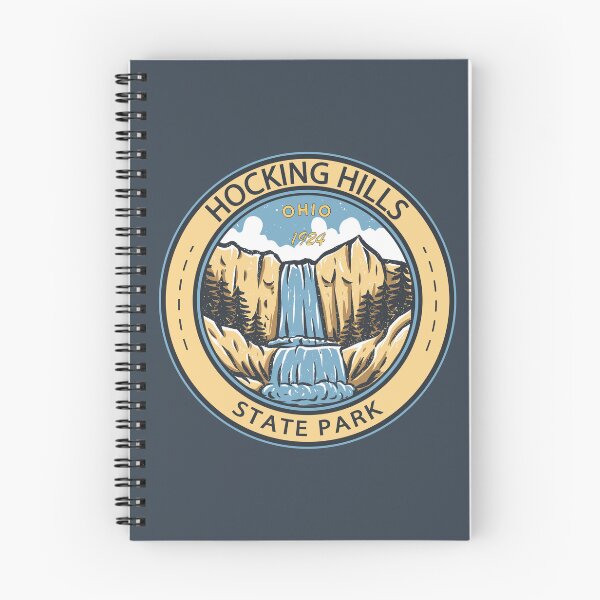 Item preview, Hocking Hills State Park Ohio Emblem designed and sold by KrisSidDesigns.