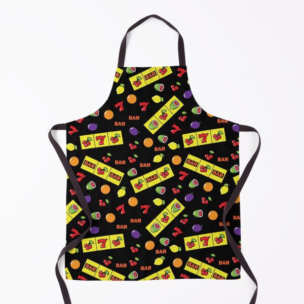 Item preview, Casino Lucky Slots Cherry Melon Lemon Fruit Pattern designed and sold by HotHibiscus.