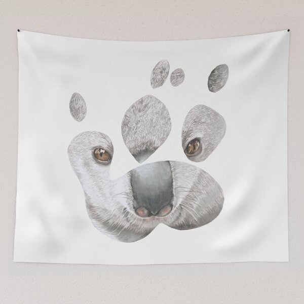 Item preview, Koala paw print designed and sold by DoughtycreARTiv.