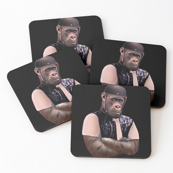 Item preview, Gorilla Biker | Motorcycle Wild Gorilla designed and sold by LenaKiagia.