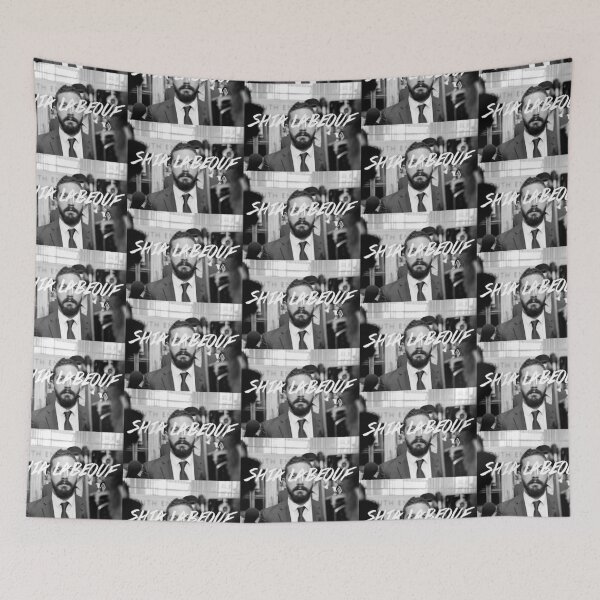 Item preview, Shia Labeouf Black and White designed and sold by Tyler Wilson.