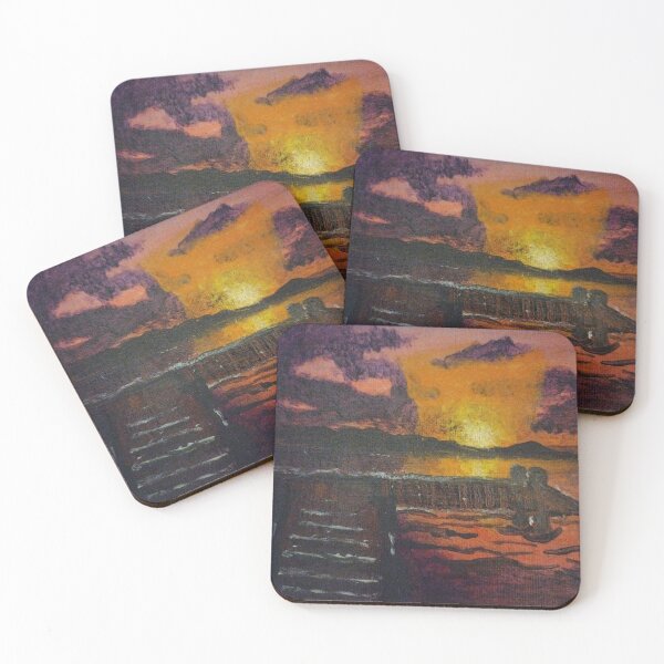 Item preview, Dockside Sunset  designed and sold by BigDripNico.