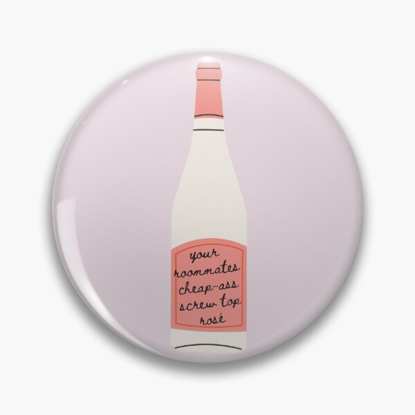 Item preview, Your roommates cheap-ass screw top rose - inspired by Taylor Swift - Midnights - Maroon  designed and sold by tziggles.