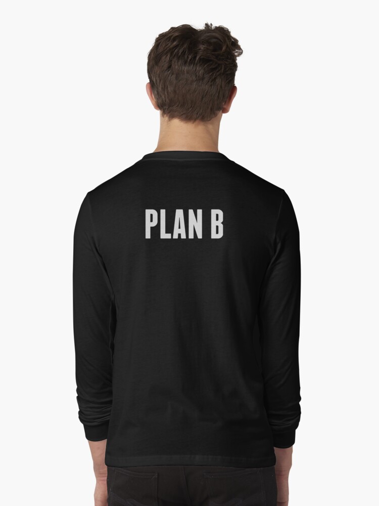 Thumbnail 1 of 5, Long Sleeve T-Shirt, Harrison the Artist: PLAN B Collection designed and sold by HarrisonArtist.